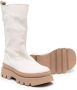 Monnalisa ankle-length ridged-sole boots White - Thumbnail 2