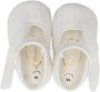 Monnalisa bow-detail ballerina shoes White - Thumbnail 3