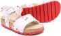 Monnalisa bow-print buckled sandals Pink - Thumbnail 2