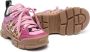 Monnalisa chunky-sole low-top sneakers Pink - Thumbnail 2