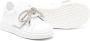 Monnalisa crystal-bow touch-strap sneakers White - Thumbnail 2