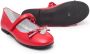 Monnalisa crystal-embellished bow ballerina shoes Red - Thumbnail 2