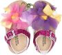 Monnalisa floral-detail 30mm sandals Pink - Thumbnail 3