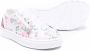 Monnalisa floral-print low-top sneakers White - Thumbnail 2