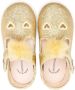 Monnalisa glitter butterfly sandals Gold - Thumbnail 3