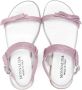 Monnalisa glitter-detailed sandals Pink - Thumbnail 3