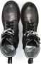 Monnalisa glitter lace-up ankle-boots Black - Thumbnail 3