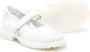 Monnalisa glittered flat ballerina shoes White - Thumbnail 2
