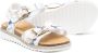 Monnalisa graphic-print 30mm sandals White - Thumbnail 2