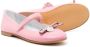 Monnalisa heart-charm ballerina shoes Pink - Thumbnail 2