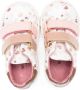 Monnalisa heart-print touch-strap sneakers Pink - Thumbnail 3