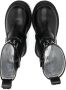 Monnalisa heart stud-embellished ankle boots Black - Thumbnail 3