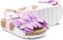 Monnalisa knot-detail 30mm sandals Purple - Thumbnail 2