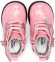 Monnalisa lace-up leather ankle boots Pink - Thumbnail 3