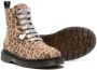 Monnalisa leopard-print ankle boots Brown - Thumbnail 2