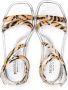 Monnalisa leopard-print touch-strap sandals Brown - Thumbnail 3