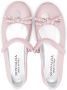 Monnalisa logo-charm 15mm ballerina shoes Pink - Thumbnail 3