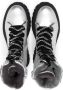 Monnalisa metallic-finish ankle boots Silver - Thumbnail 3