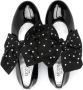 Monnalisa oversized-bow ballerina shoes Black - Thumbnail 3