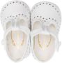 Monnalisa rhinestone-embellished Mary Jane shoes White - Thumbnail 3