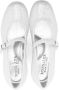 Monnalisa sequin-embellished 35mm ballerina shoes White - Thumbnail 3
