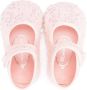 Monnalisa sequin-embellished ballerina shoes Pink - Thumbnail 3