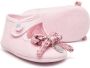 Monnalisa sequined bow-detail ballerinas Pink - Thumbnail 2