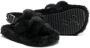 Monnalisa slingback-strap open-toe sandals Black - Thumbnail 2