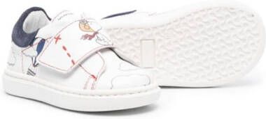 Monnalisa Snoopy graphic-print sneakers White