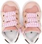 Monnalisa Teddy Bear patch low-top sneakers Pink - Thumbnail 3
