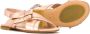 MONTELPARE TRADITION crossover straps sandals Pink - Thumbnail 2