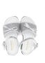 MONTELPARE TRADITION glitter-detail leather sandals Silver - Thumbnail 3