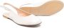 MONTELPARE TRADITION panelled leather ballerina shoes Neutrals - Thumbnail 2