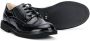 Andrea Montelpare patent round-toe brogues Black - Thumbnail 2