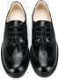 Andrea Montelpare patent round-toe brogues Black - Thumbnail 3