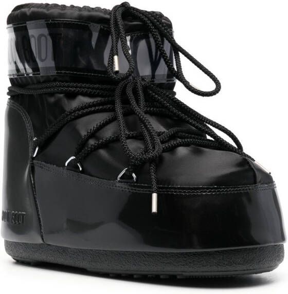 Moon Boot chunky lace-up boots Black