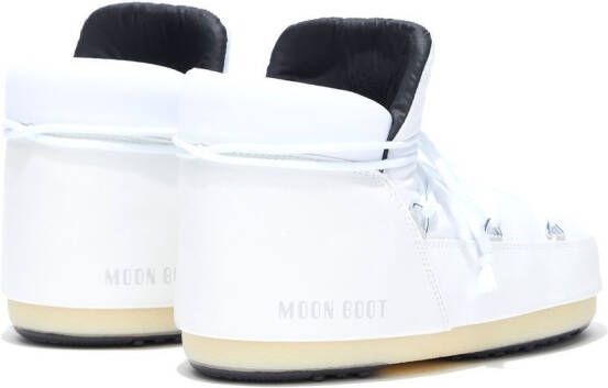 Moon Boot chunky lace-up boots White