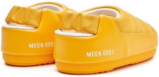Moon Boot Evolution padded mules Yellow