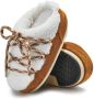 Moon Boot faux-shearling lace-up mules White - Thumbnail 5