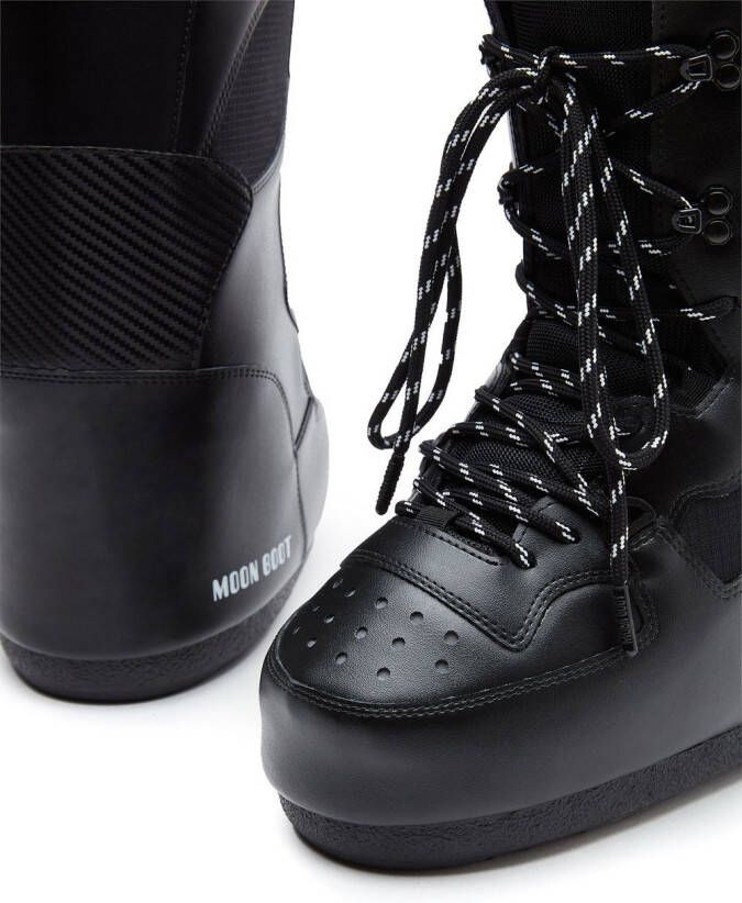 Moon Boot high lace-up sneaker boots Black