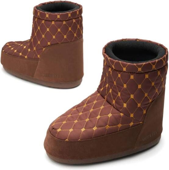 Moon Boot Icon Low quilted boots Brown