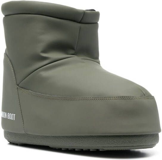 Moon Boot Icon Low rubber boots Green