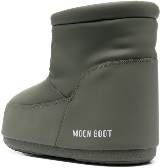 Moon Boot Icon Low rubber boots Green
