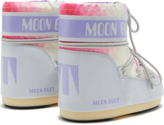Moon Boot Icon Low Tie-Dye boots Grey