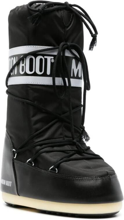 Moon Boot Icon padded boots Black