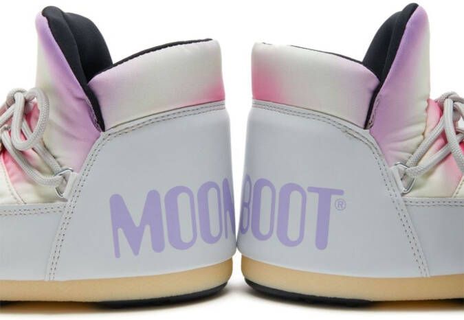 Moon Boot Icon Pumps tie-dye boots Grey