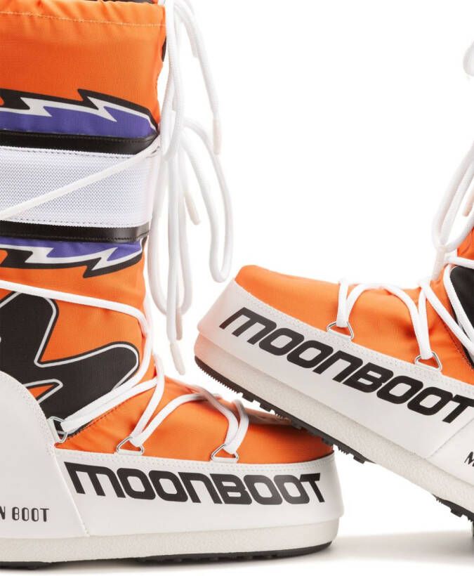 Moon Boot Icon Retrobiker boots Orange