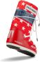 Moon Boot Icon Retrobiker star-print boots Red - Thumbnail 3