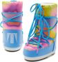 Moon Boot Kids Icon Junior tie-dye snow boots Blue - Thumbnail 4