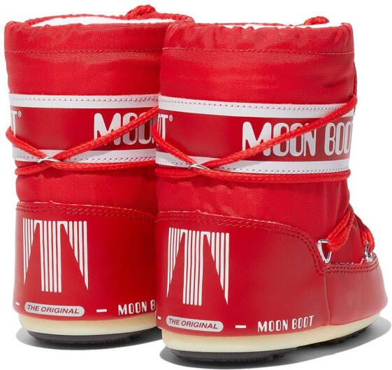 Moon Boot Kids Icon low snow boots Red